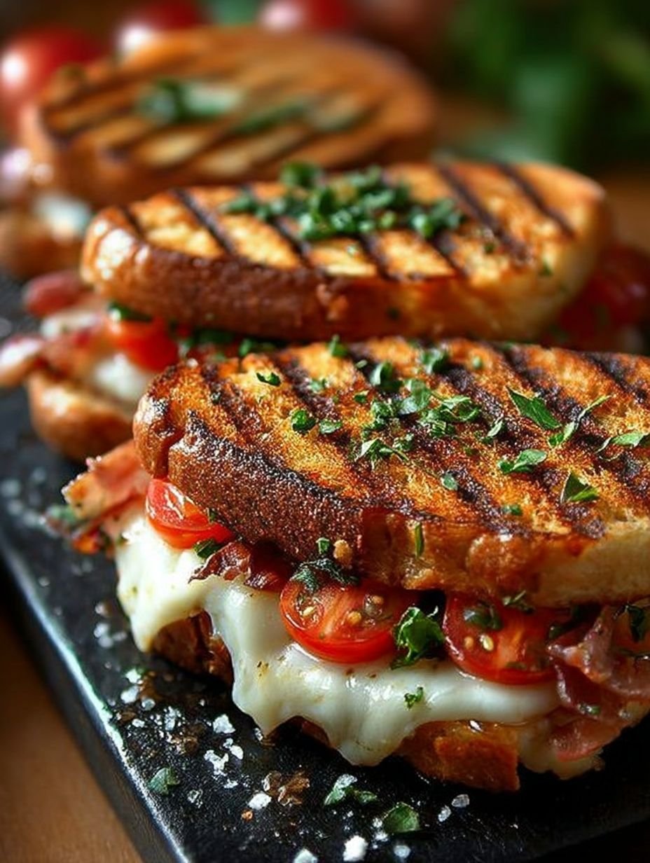 Bruschetta Grilled Cheese Sandwiches image 2