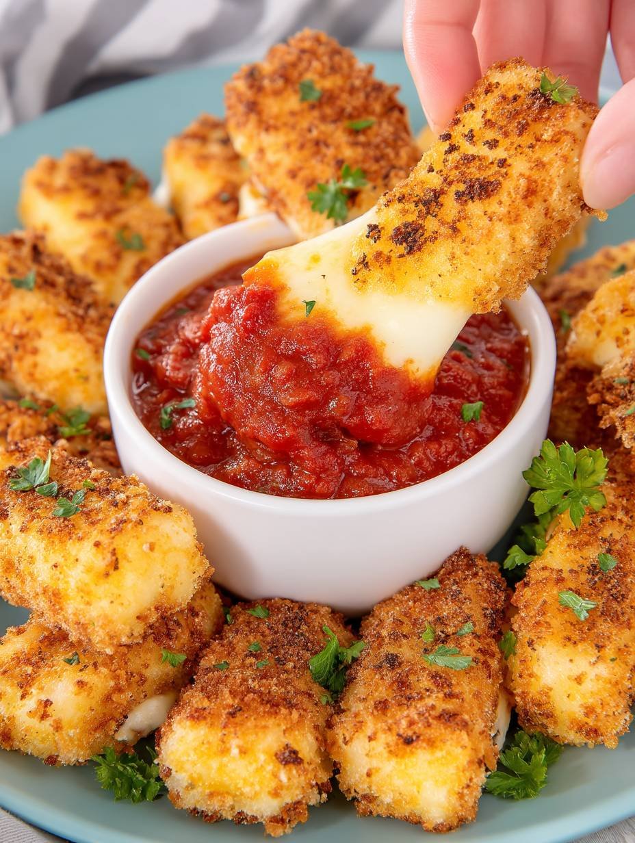 Copycat Applebee's Mozzarella Sticks image 2