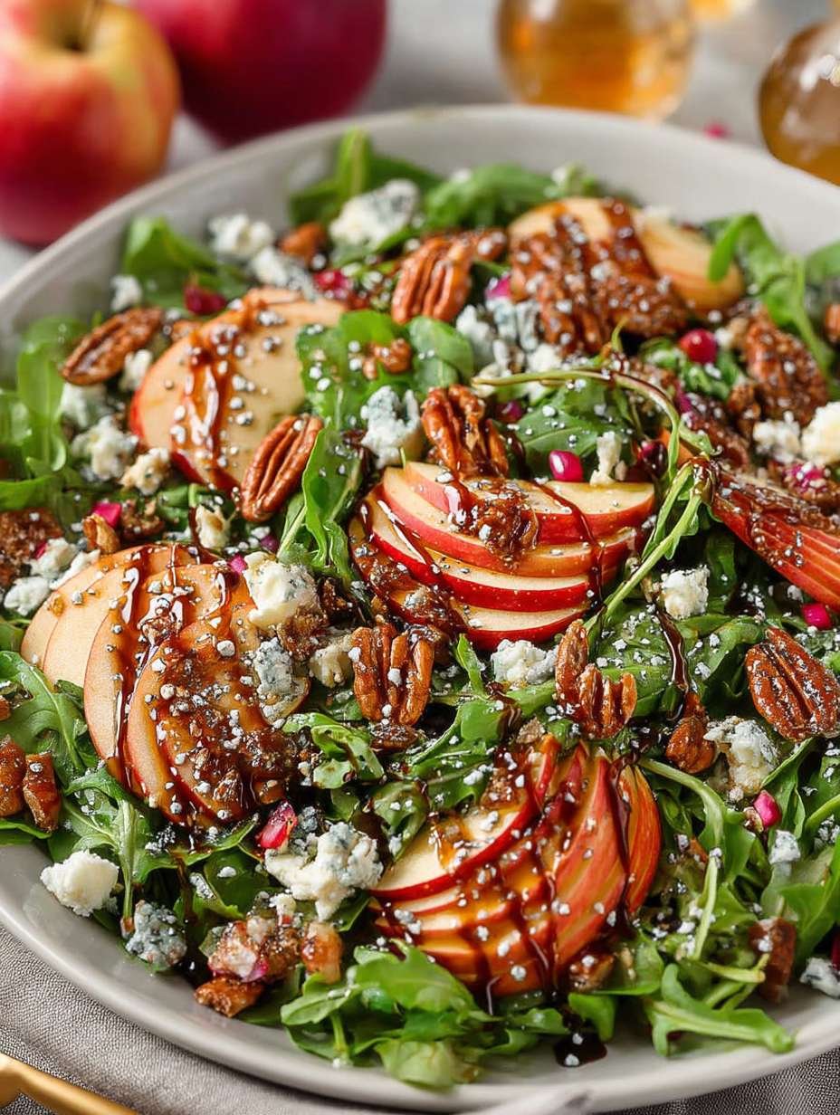 FALL APPLE arugula salad image 2