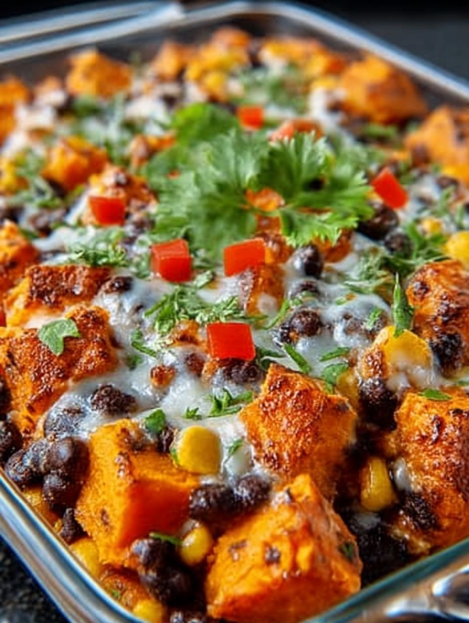 Healthy Sweet Potato & Black Bean Casserole You'll Love image 2