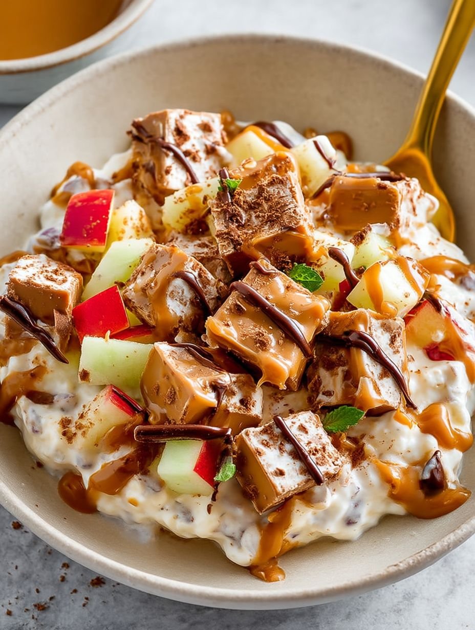 High Protein Snickers Salad Bowl image 2