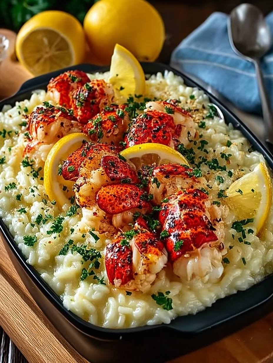 Lemon Butter Lobster Risotto image 2