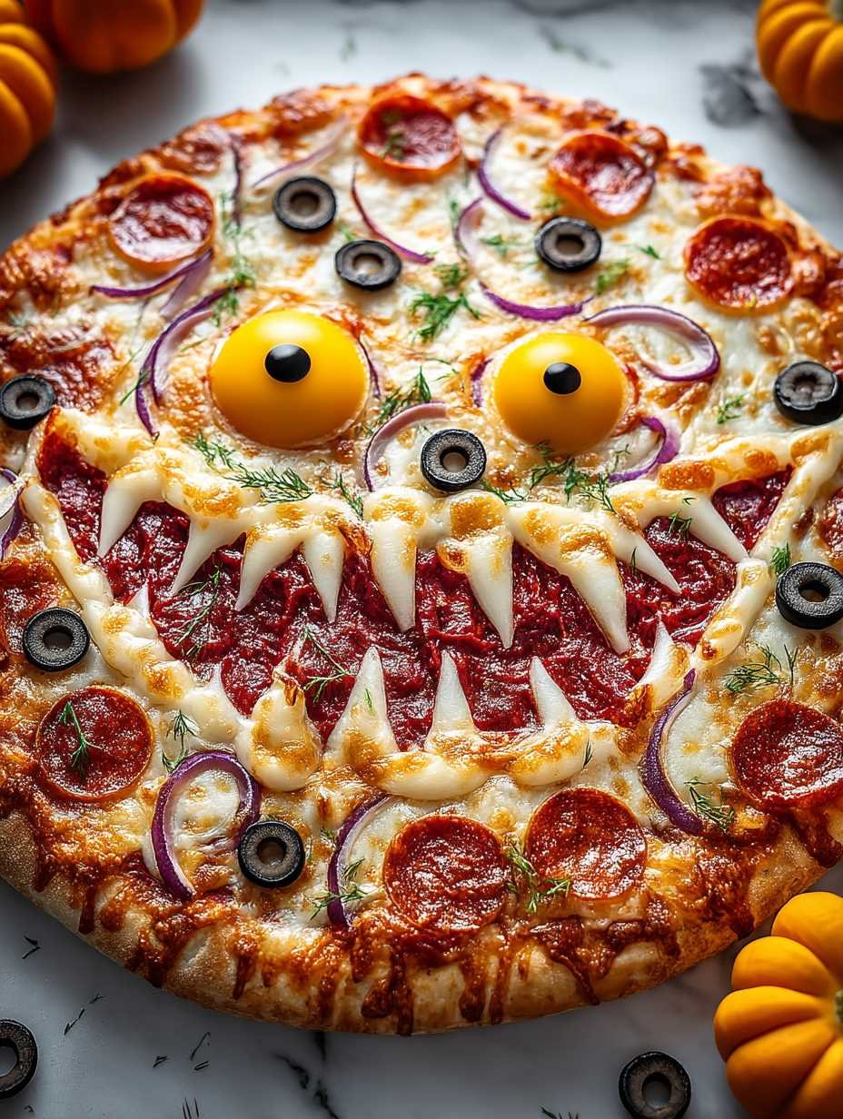 Monster Face Pizza image 2