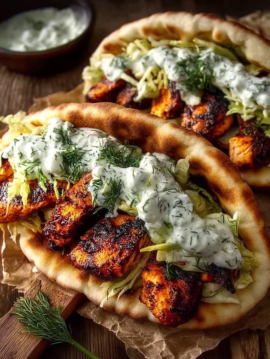 Sheet Pan Chicken Pitas with Herby Ranch image 2