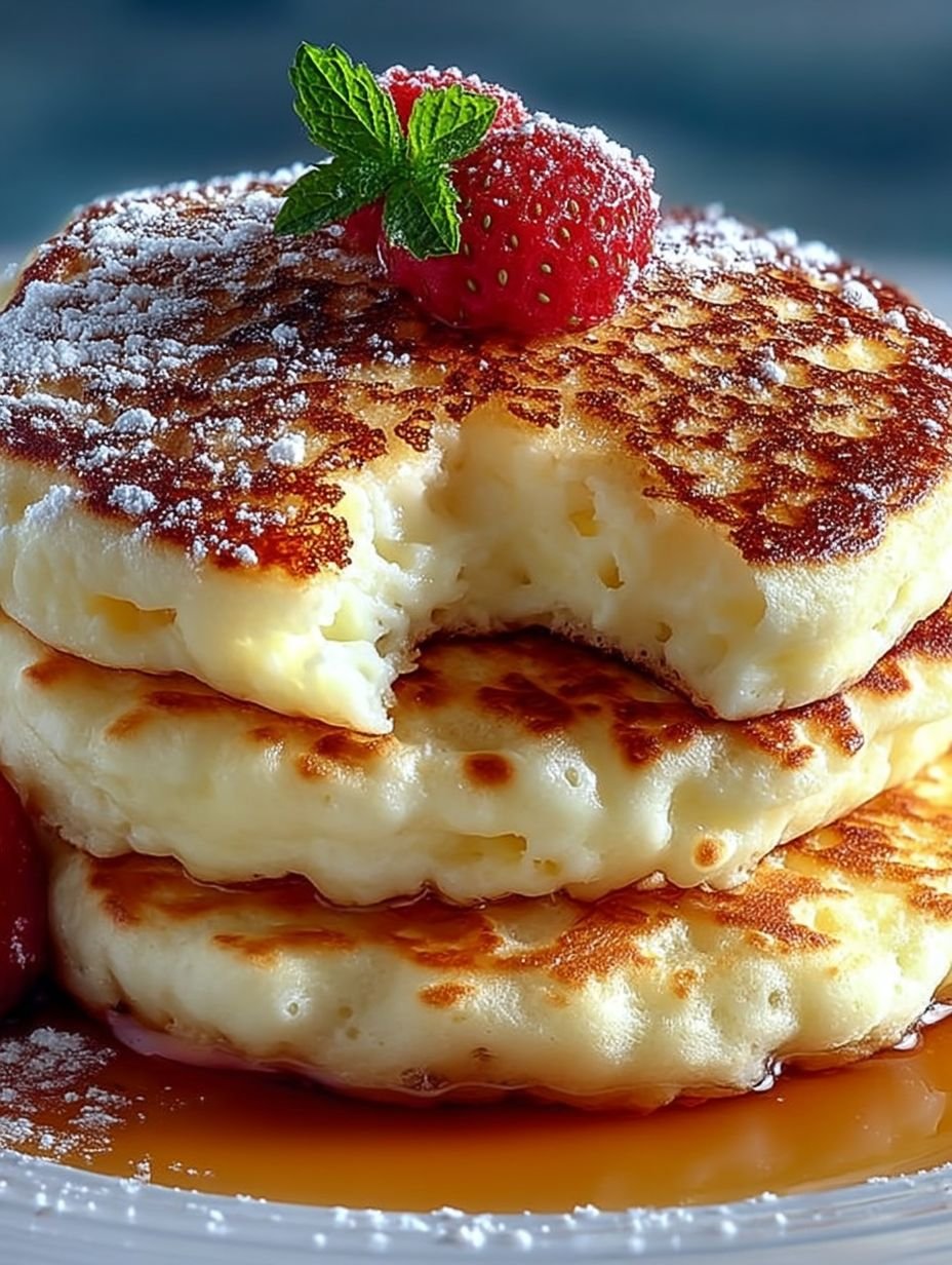FLUFFY COTTAGE CHEESE PANCAKES image 2