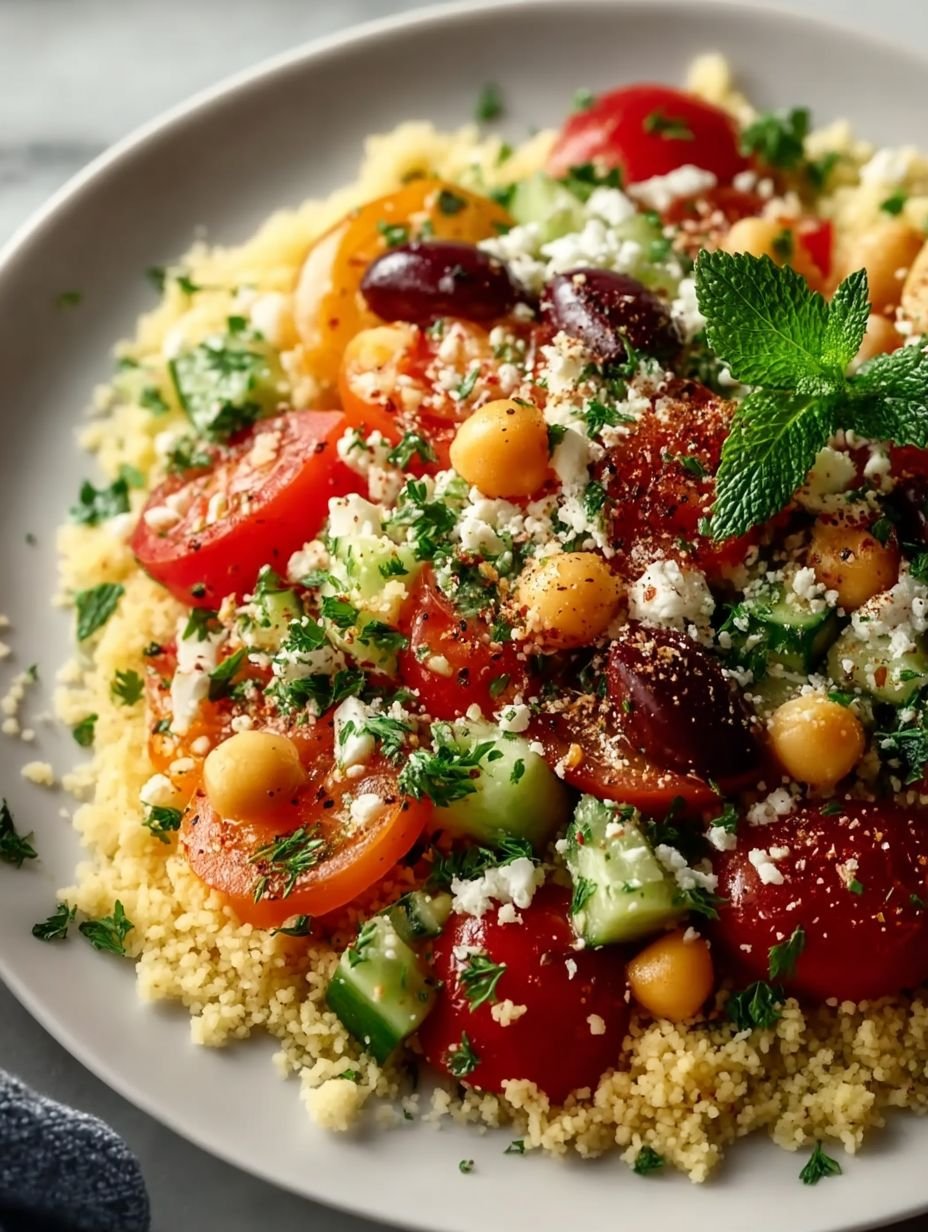 Flavorful Mediterranean Couscous Salad image 2