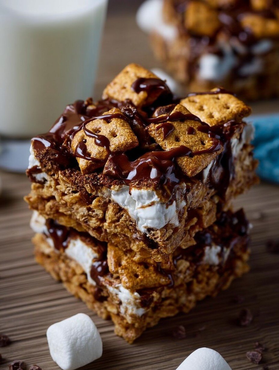 Golden Grahams S'Mores Bars image 2