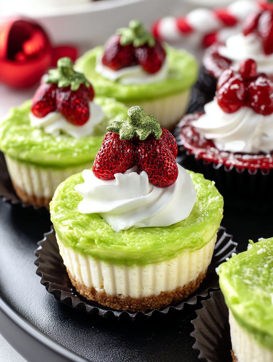 Grinch Cheesecakes image 2