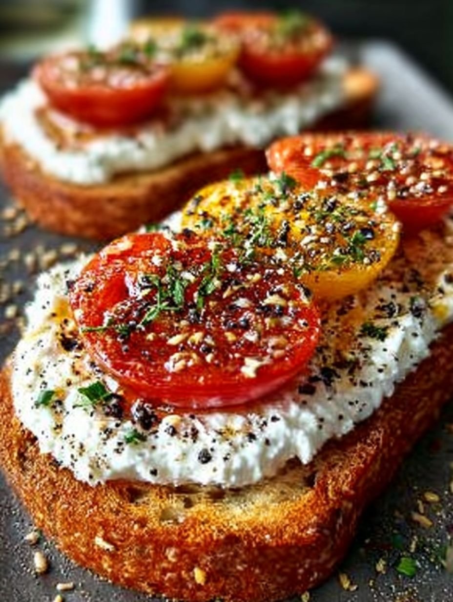 Ricotta and Tomato Sourdough Toast image 2