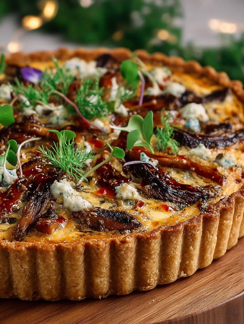 Wild Mushroom Tart image 2